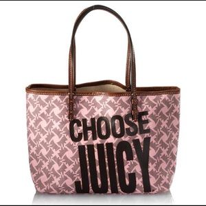 Juicy couture ,choose juicy graphic tote