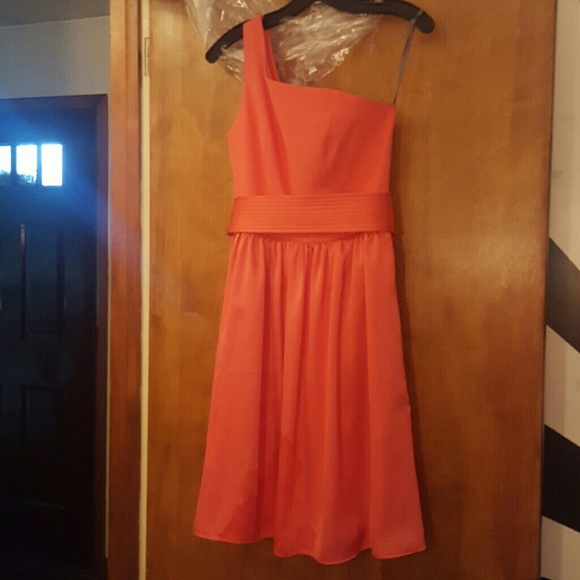 Vera Wang White Bridesmaids Dress