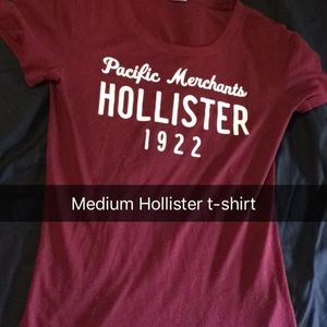 Medium Hollister t-shirt never worn.