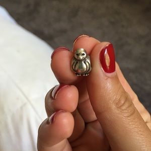 Authentic Pandora penguin charm silver