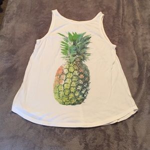 Gap pineapple tank top