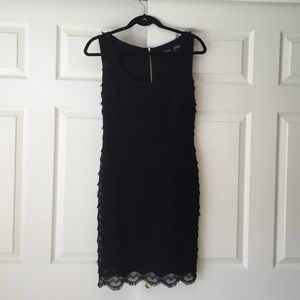 GUESS black sleeveless cocktail dress