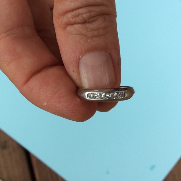 Platinum and diamond ring from the 1930's - Picture 1 of 1