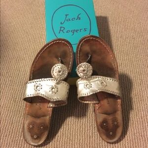 Platinum Jack Rogers size 9.5