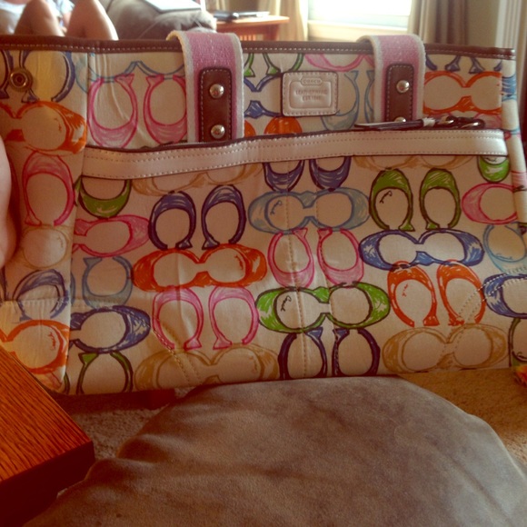 coach hand bag