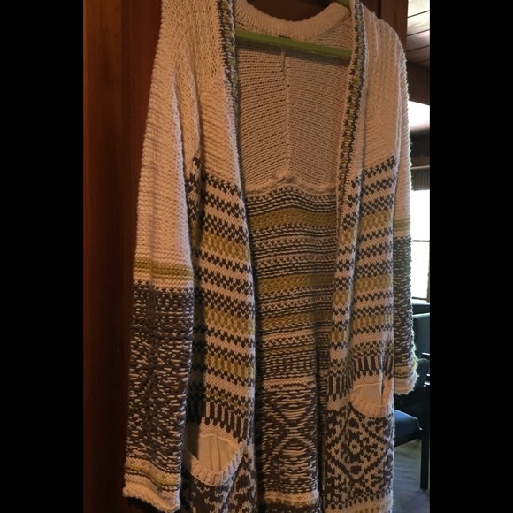 Free people knee length sweater