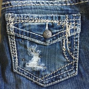 Silver "Tuesday" baby boot