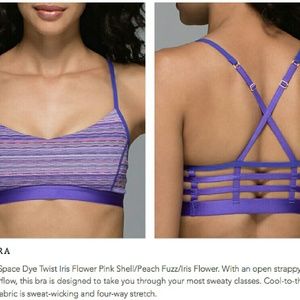 Lululemon shala bra sz 8