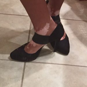 Black heels