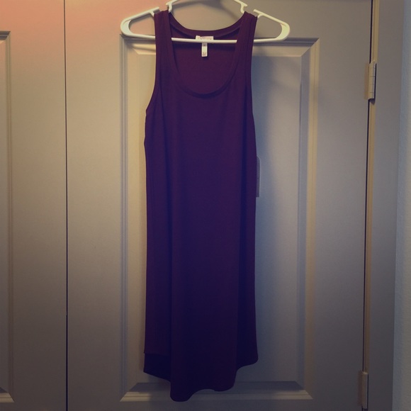NWT Maroon Leith Racerback Dress
