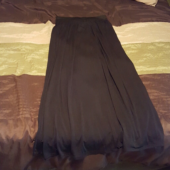 Black Maxi skirt