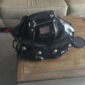 Authentic Black Coach Purse (Poppy Collection)