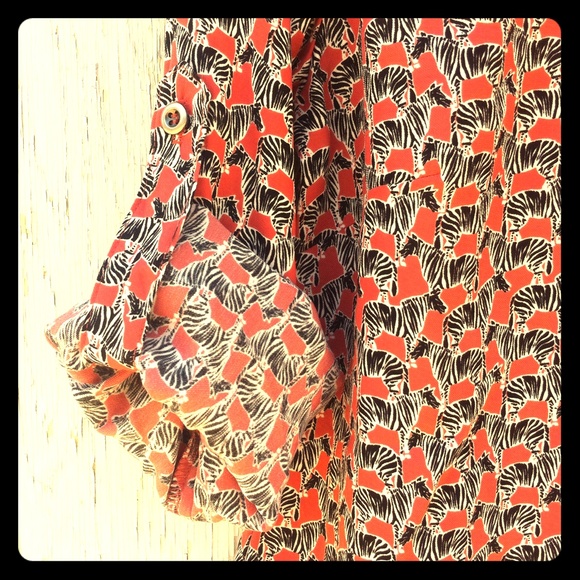 Splendid Tops - Splendid zebra print blouse
