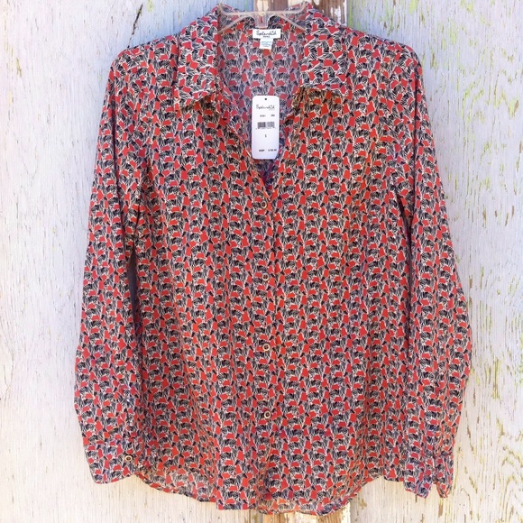 Splendid zebra print blouse - Picture 3 of 4