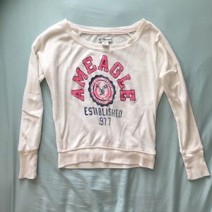Cream Thermal Crewneck