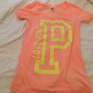PINK scoop tee