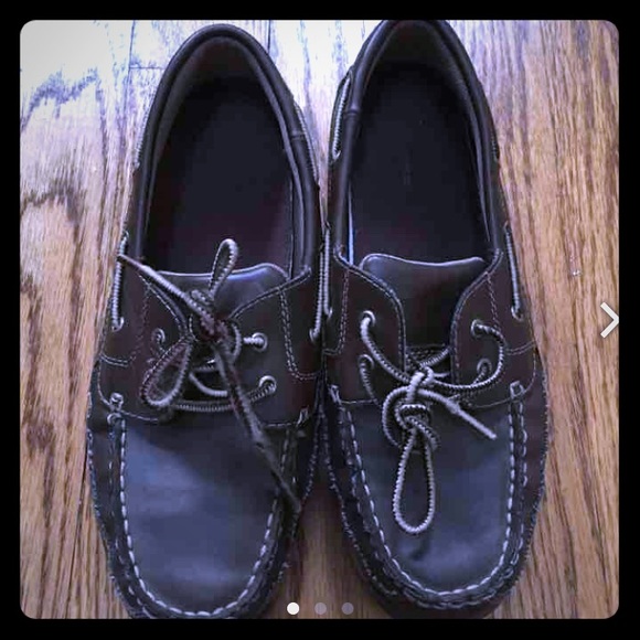 Boys Docker Style Shoes Worn Once, Size 6 Medium