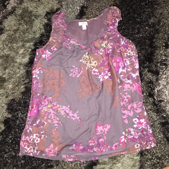 floral blouse