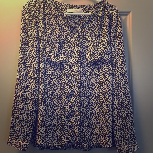 Loft Printed Blouse