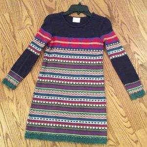 Hanna Andersson sweater dress 120
