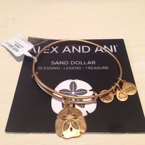Alex and Ani Sand Dollar bracelet