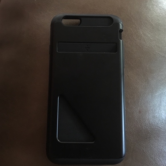 iPhone 6/6s black credit card holder case