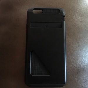 iPhone 6/6s black credit card holder case