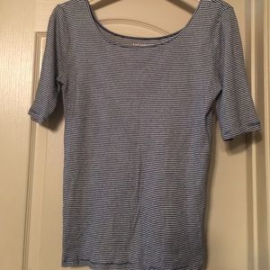 Cute ballet neck tee shirt.