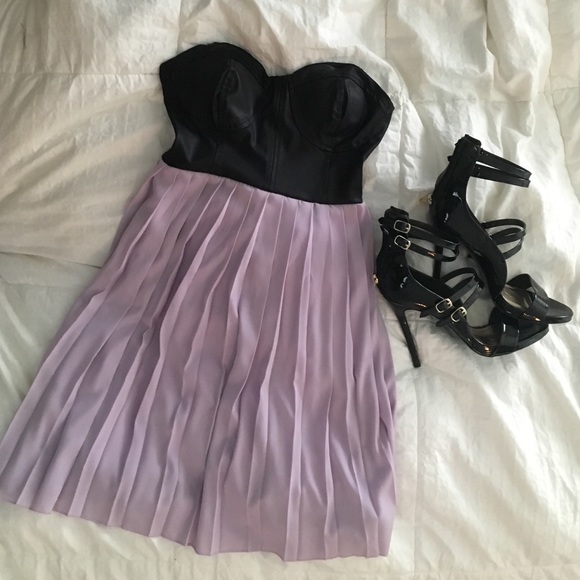 Strapless dress