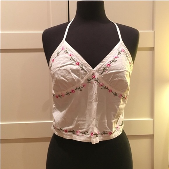 BoHo backless top