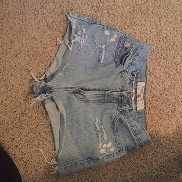 Jean GUESS high waisted shorts
