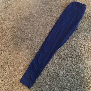 Lularoe dark blue one size leggings-new