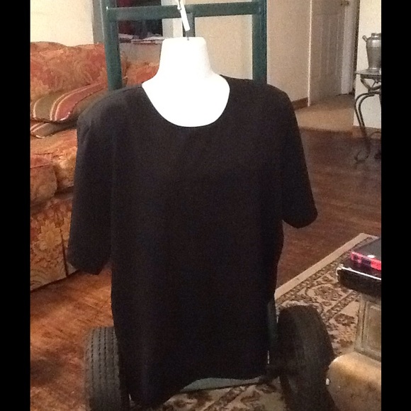Black dress blouse