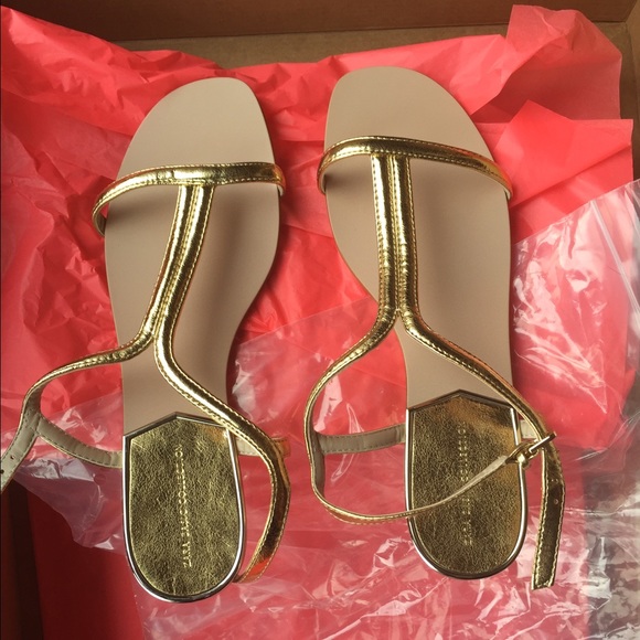Zara Gold Sandals