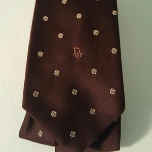 Vintage Christian Dior Mens Tie