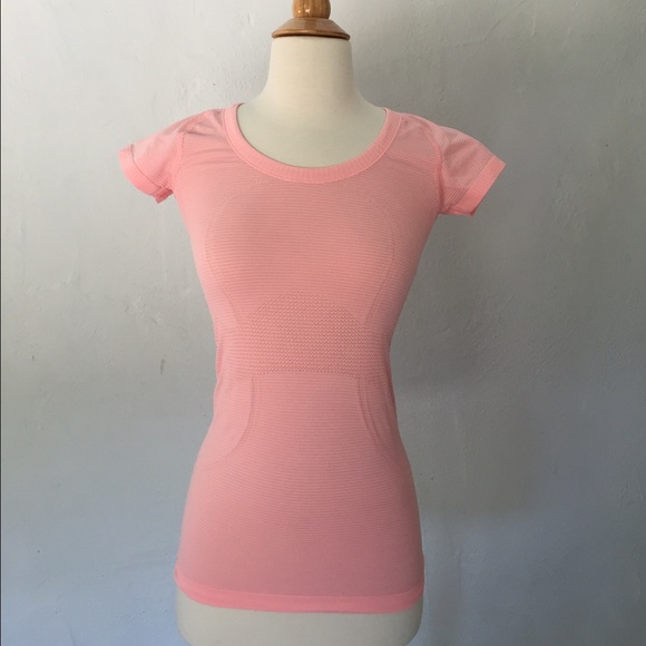 One Pink & One White Lululemon Tops - Picture 1 of 4