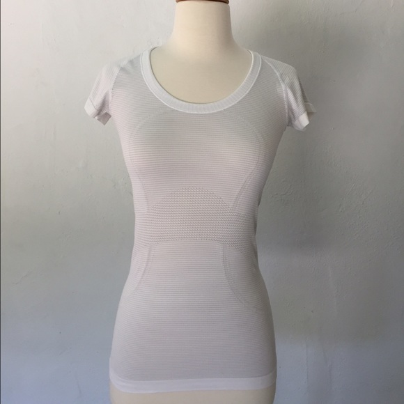 One Pink & One White Lululemon Tops - Picture 2 of 4