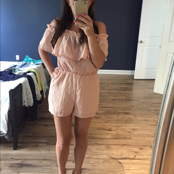 Light pink romper