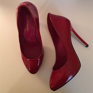 Red BCBGeneration Heels