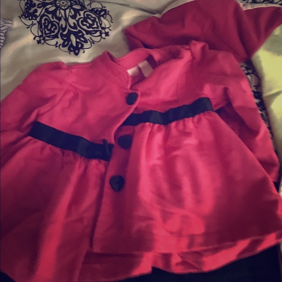 Little girls fall coat