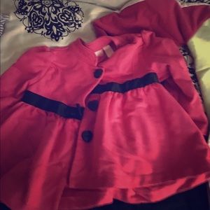 Little girls fall coat