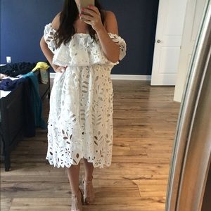 ChicWish off the shoulder dress