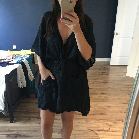 Free people navy tunic - Picture 1 of 3