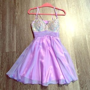 Short formal dress