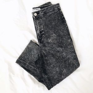 AA acid washed easy jeans