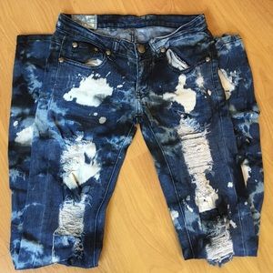 Washedout Machine Jeans
