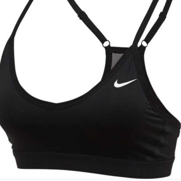 Black Nike Sports bra.