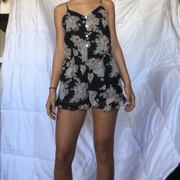 Floral Romper