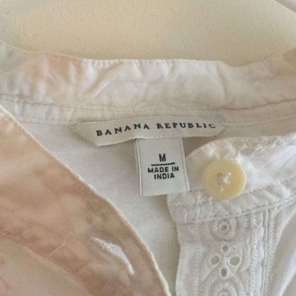 Embroidered white button down - Picture 3 of 3