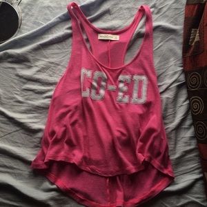 Abercrombie & Fitch Hi-Low Racerback Tee